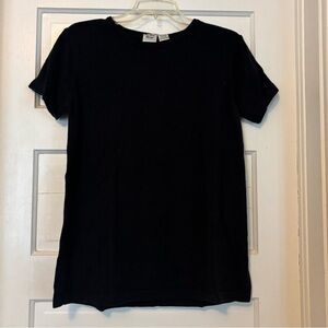 In Due Time Maternity Classic Black Women's Top